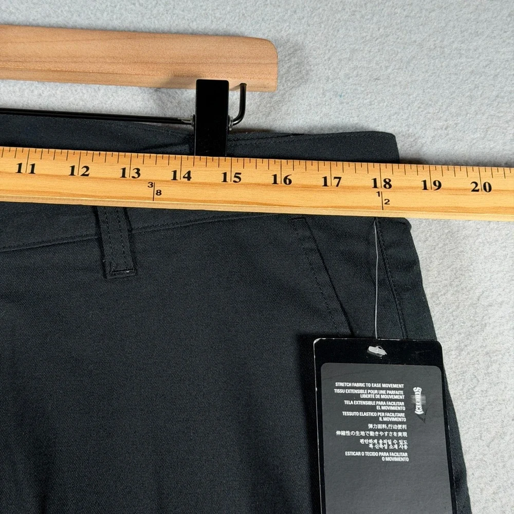 Oakley Mens Icon Chino Pants Blackout Slim Tapered Stretch 36x32 422197A NWT